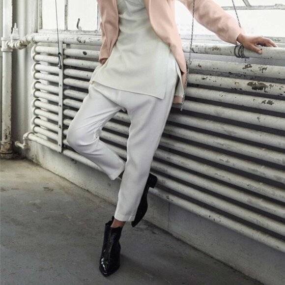 Viktoria & Woods Fenway Off-White Slouchy Pants Sz 4 - Picture 9 of 9